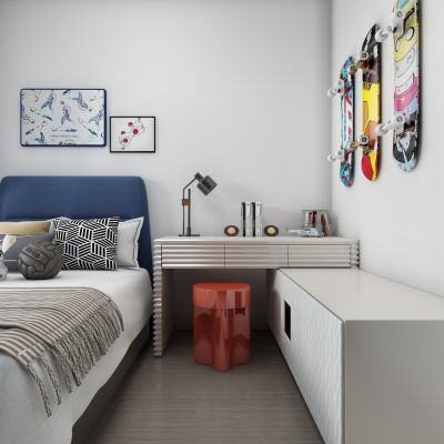 现代儿童房男孩房