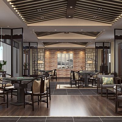 新中式茶楼 茶室