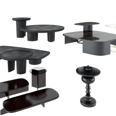 现代茶几 边几组合