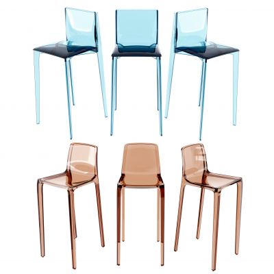 现代透明亚克力吧椅
