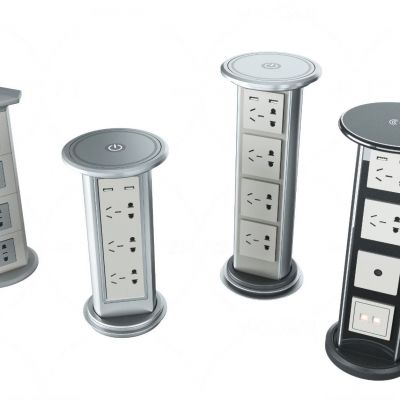 现代智能升降插座组合