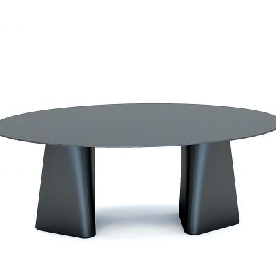 现代圆形餐桌