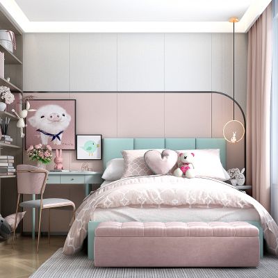 简欧女孩房、儿童房