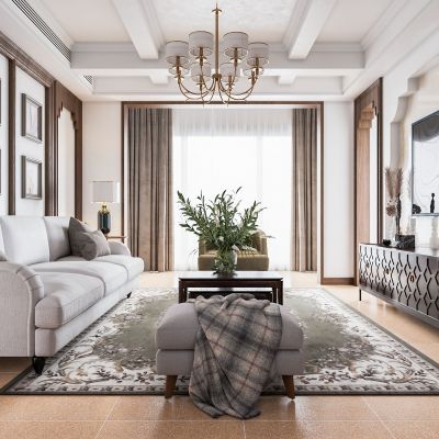 美式客厅