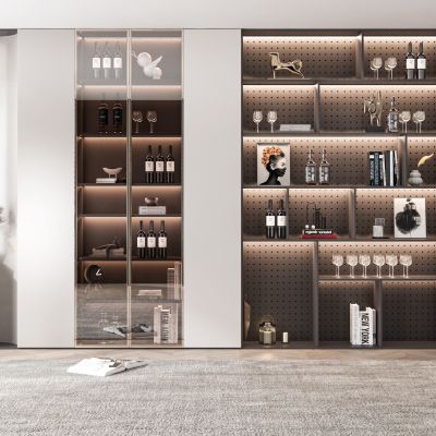 现代酒柜