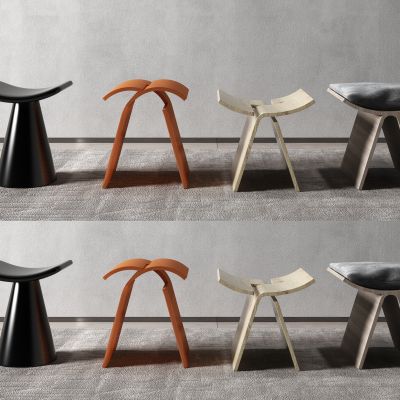 现代凳子脚凳组合