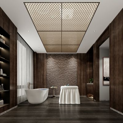 现代SPA按摩美容室