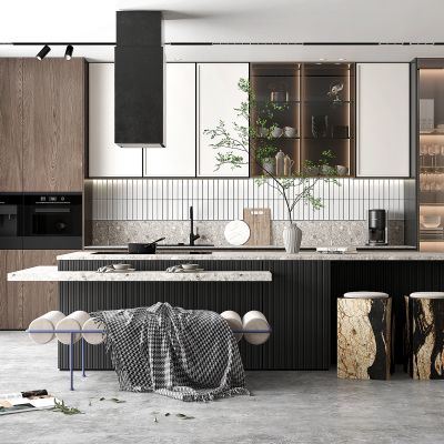 现代开放式厨房