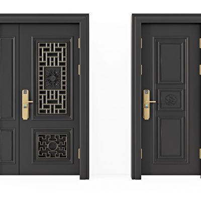 新中式门,入户门,