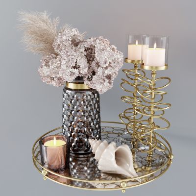 现代饰品摆件组合