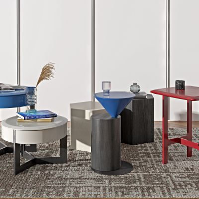 现代简约茶几边几组合