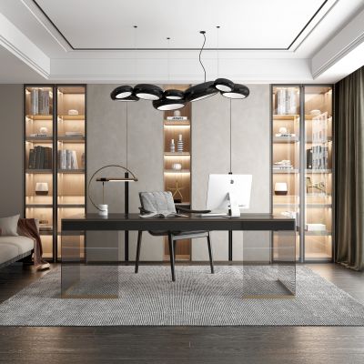 现代家居书房
