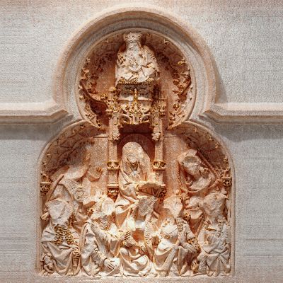 现代伊斯兰雕塑浮雕