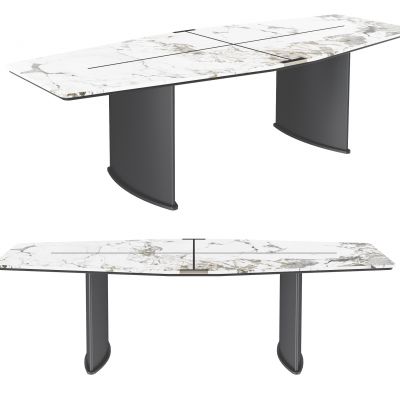 现代大理石餐桌