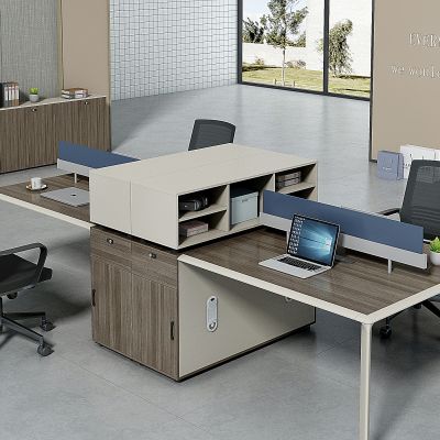 现代办公室，员工工位，卡位