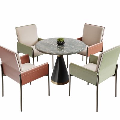 现代休闲桌椅组合
