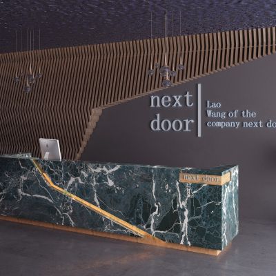 现代公司前台 接待台