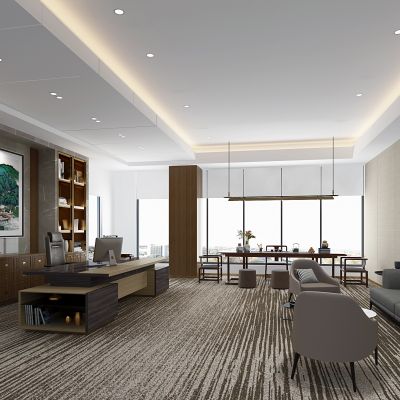 中式董事长办公室