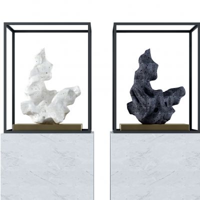 新中式石头雕塑 玩石 太湖石