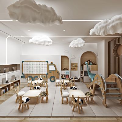 现代幼儿园教室