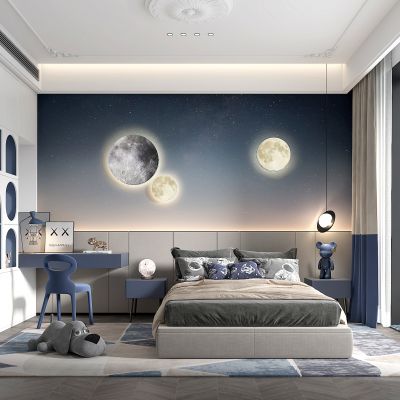 现代儿童房男孩房