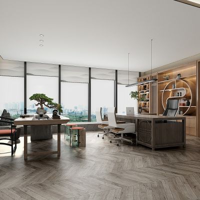 新中式办公室