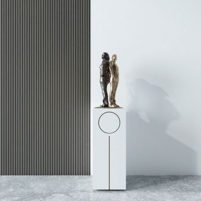 现代雕塑摆件摆台