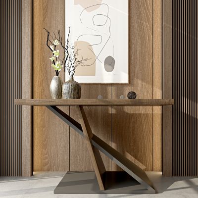 北欧简约玄关台,