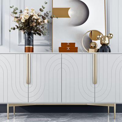 现代轻奢玄关餐边柜,装饰柜