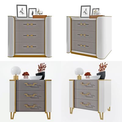 欧式床头柜组合