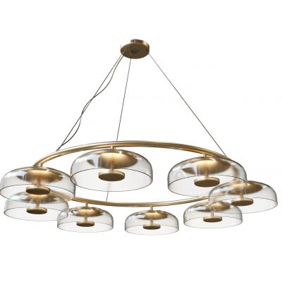 现代吊灯3D模型