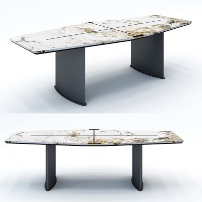 现代大理石餐桌