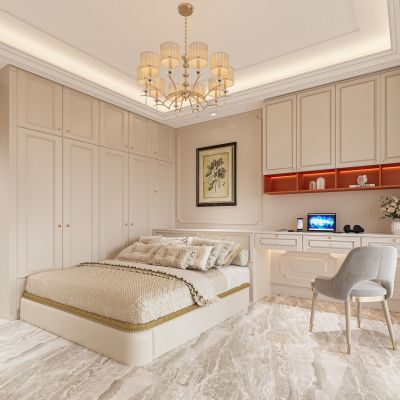 欧式榻榻米卧室
