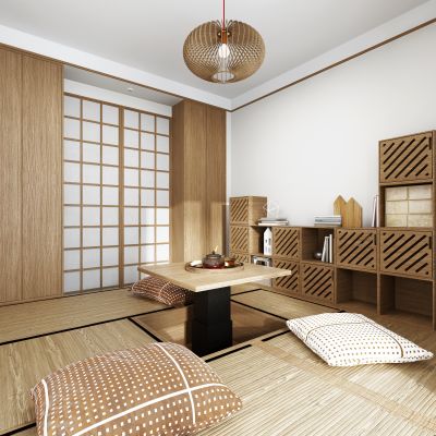 日式榻榻米茶室