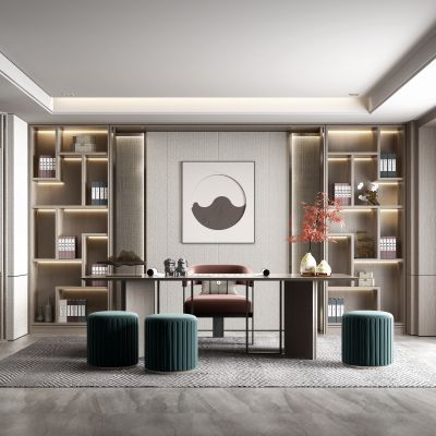 新中式书房