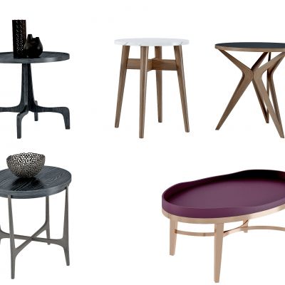 现代圆形角几 边几 角几茶几组合