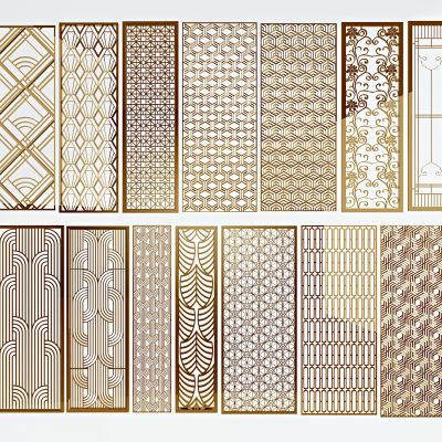 泰式屏风隔断，花格