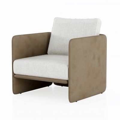 现代单人休闲沙发
