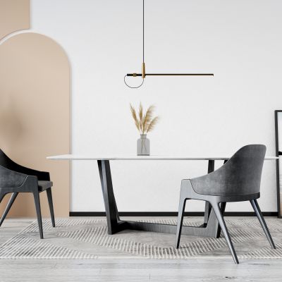 现代 餐桌餐椅组合