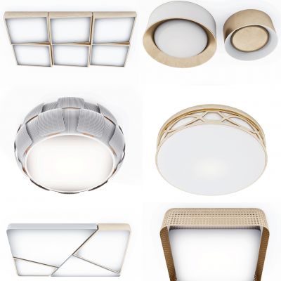 现代吸顶灯组合