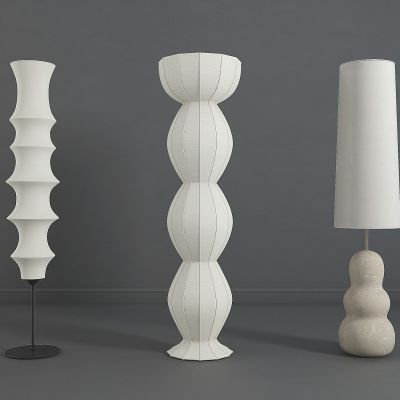 现代落地灯_3D模型