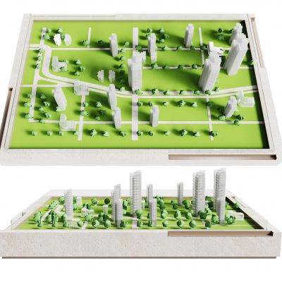 现代售楼处沙盘