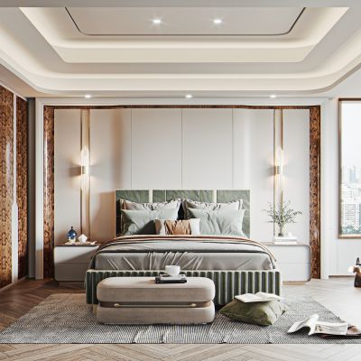 现代家居卧室