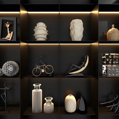 现代饰品摆件,工艺品组合,摆台,摆设,饰品