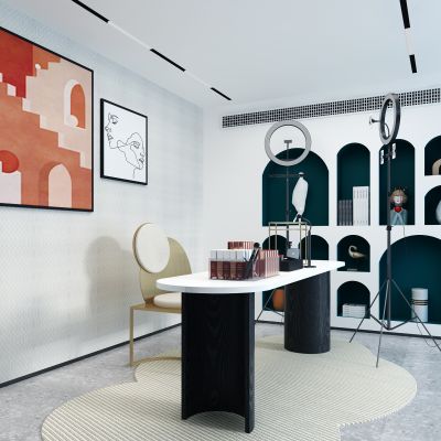 现代书房直播间