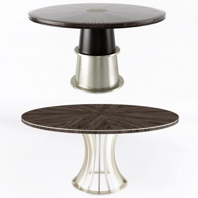 新中式圆形餐桌