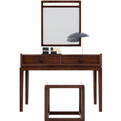 新中式实木梳妆台