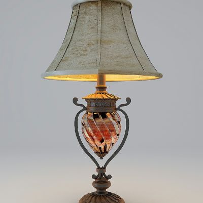 古典铁艺台灯