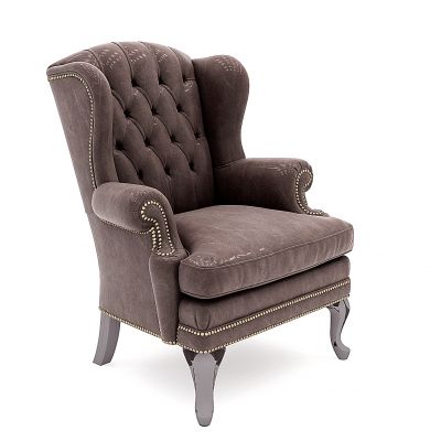 古典皮革高靠背沙发