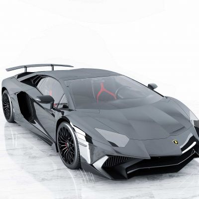 现代汽车 跑车3D模型